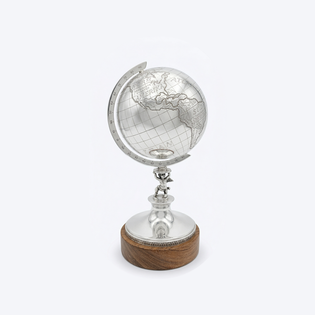Silber Globus
