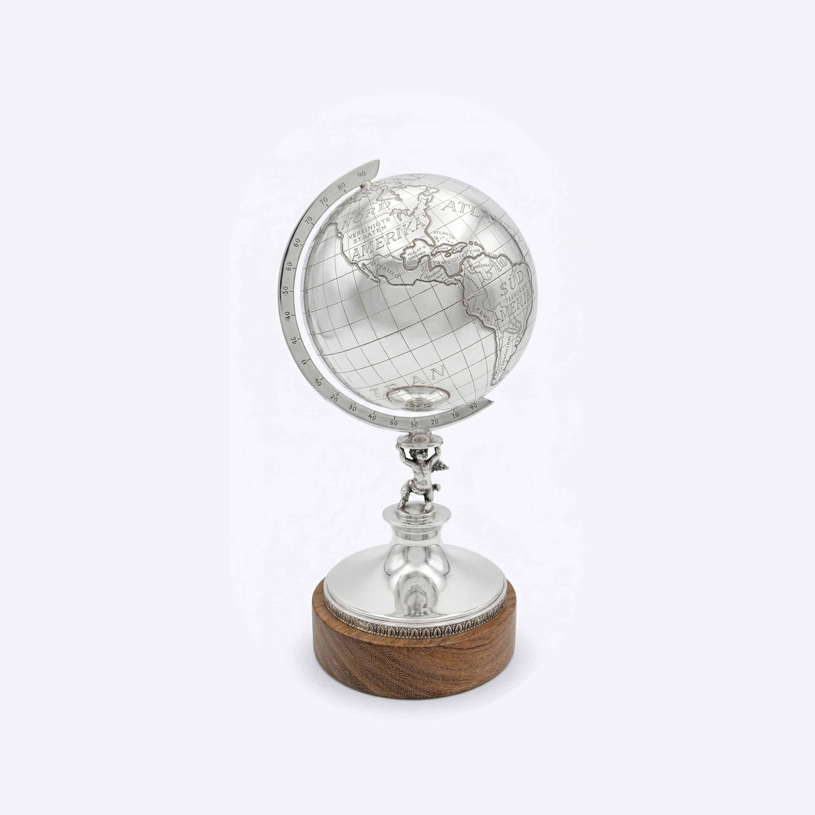Silber Globus