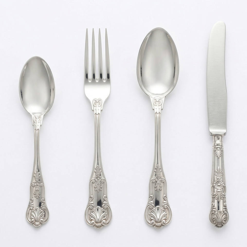 Silberbesteck Set